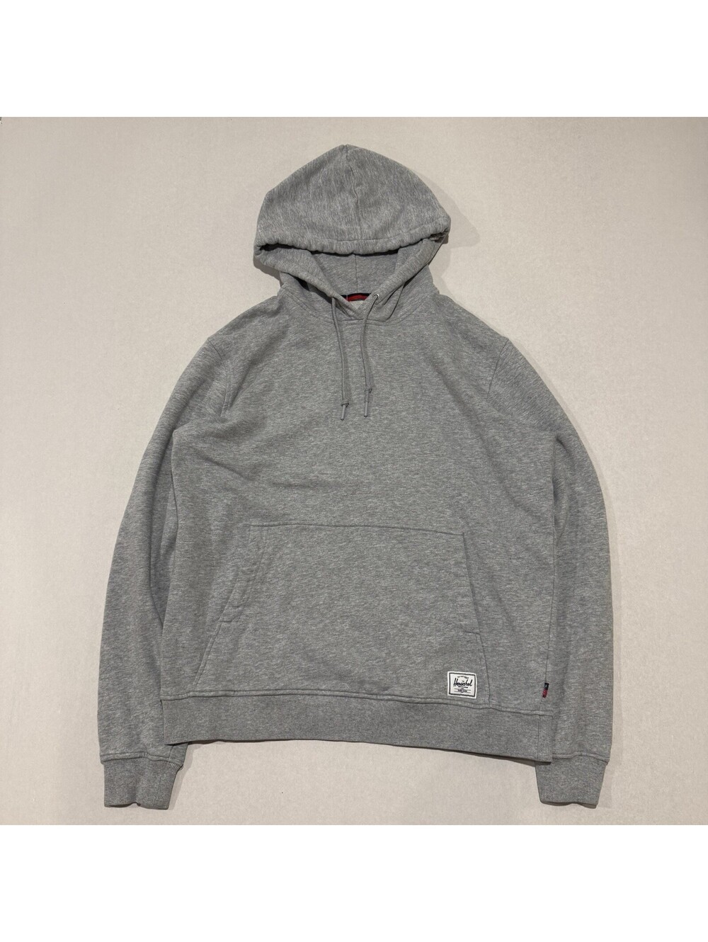 Herschel Heritage Fleece Hoodie Heather Grey Size Medium Men’s